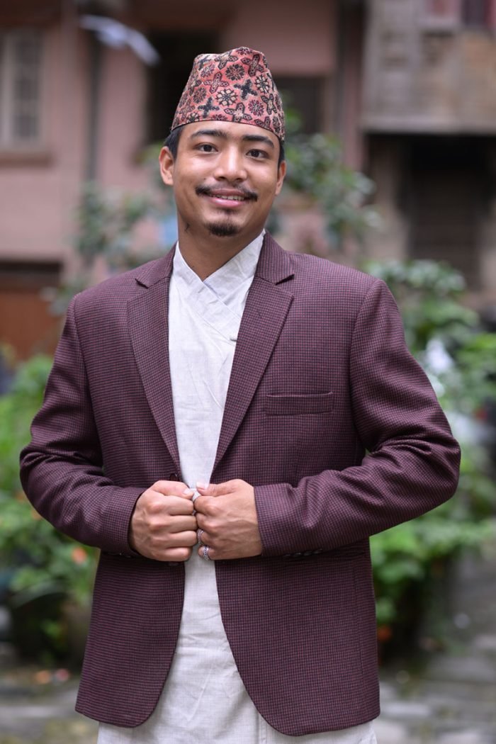 Daura Suruwal with Coat